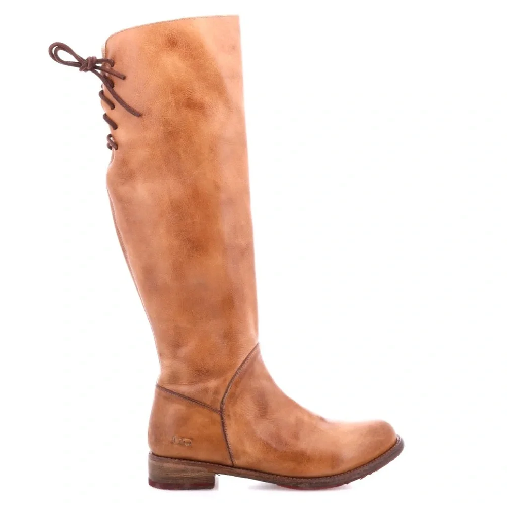 Bed Stu Manchester Leather Boots in Tan